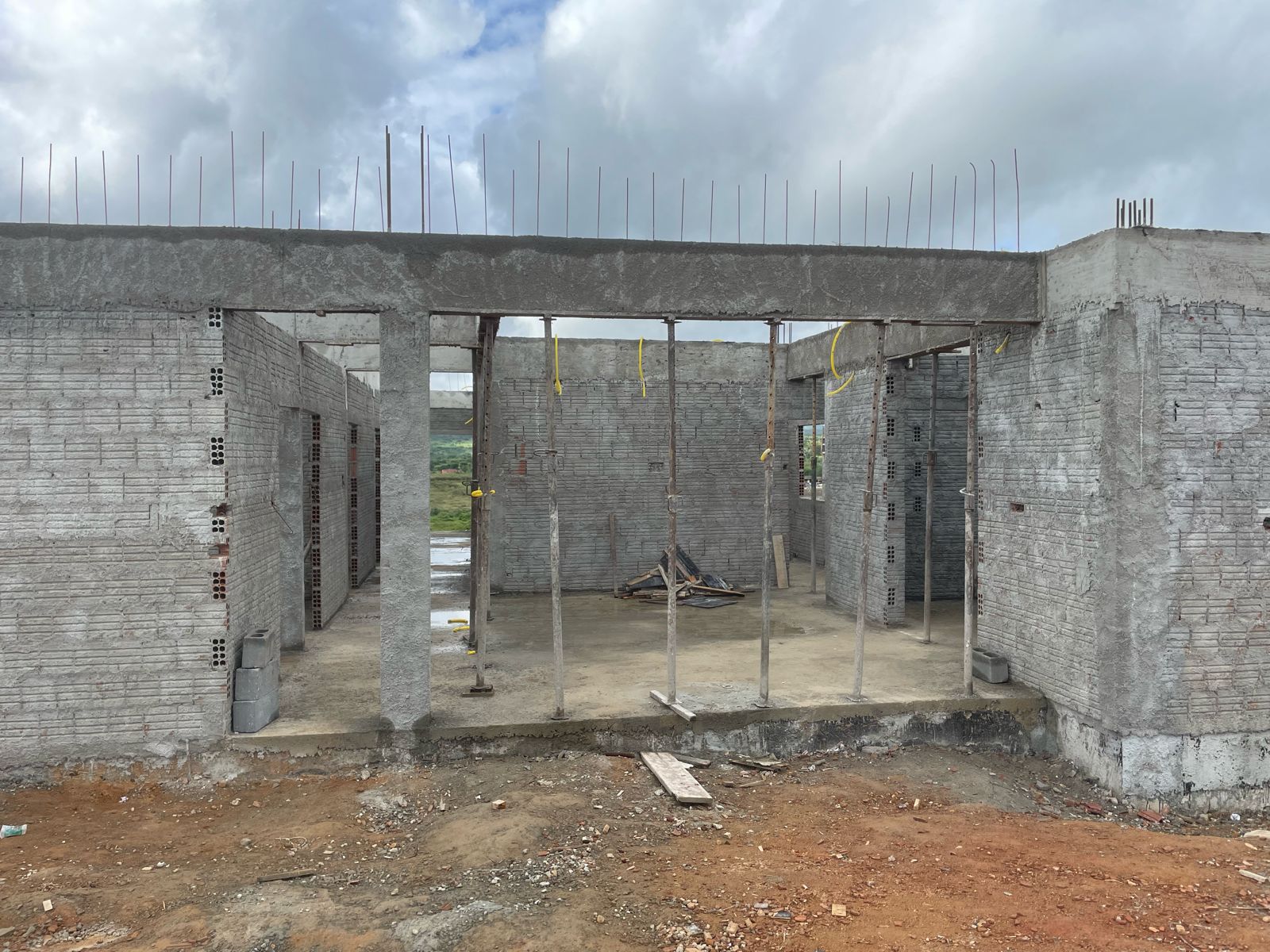 Construção do novo edifício sede da Câmara Municipal de Vereadores de Miguel Calmon/BA.
